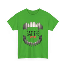 Load image into Gallery viewer, EAT THE RICH TRANSPARENT 2 Unisex Heavy Cotton Tee Printify