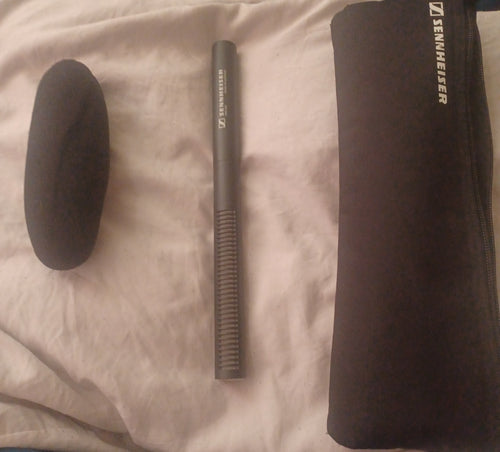 Senheiser boom mic, case & cover Sent2Light