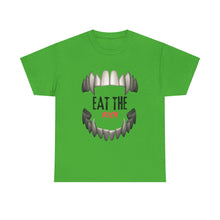Load image into Gallery viewer, EAT THE RICH TRANSPARENT 2 Unisex Heavy Cotton Tee Printify