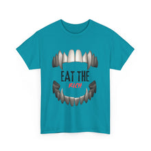 Load image into Gallery viewer, EAT THE RICH TRANSPARENT 2 Unisex Heavy Cotton Tee Printify