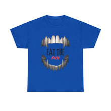 Load image into Gallery viewer, EAT THE RICH TRANSPARENT 2 Unisex Heavy Cotton Tee Printify