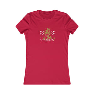 Aquarius  Goddess T Shirt Printify